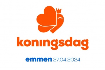 Koningsdag in Emmen op Zaterdag 27 april 2024